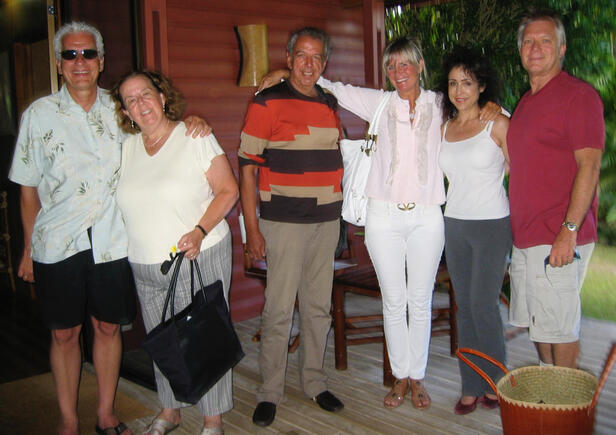 Jerry and Cindy Hey, Rod and Kathy Temperton, Denise and Larry.