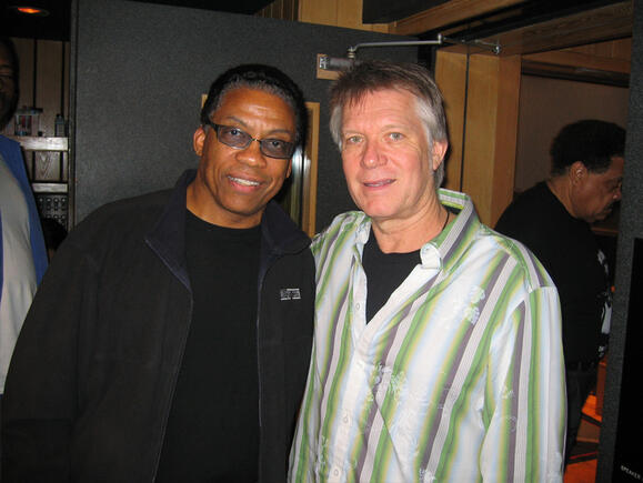 Herbie Hancock and Larry Williams, "Givin' It Up" sessions