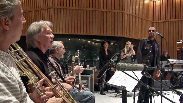 Grammy Awards Rehearsals with Ringo Starr, Jan 23/24, 2014