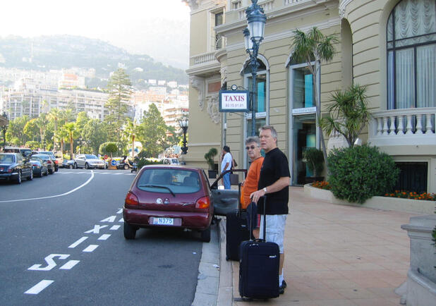 On tour in Luxembourg.