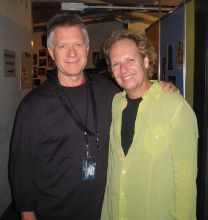 Larry with Lee Rittenour